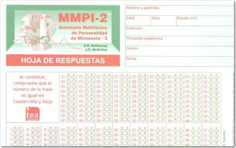 Test MMPI 2 - Aprende Psicología